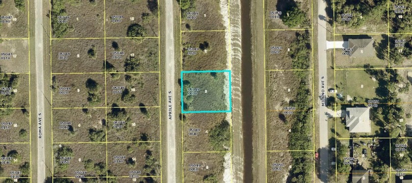 BUILD YOUR CUSTOM HOME ON THIS CANAL LOT.  NEIGHBORING HOMES - Beach Lot for sale in Lehigh Acres, Florida on Beachhouse.com