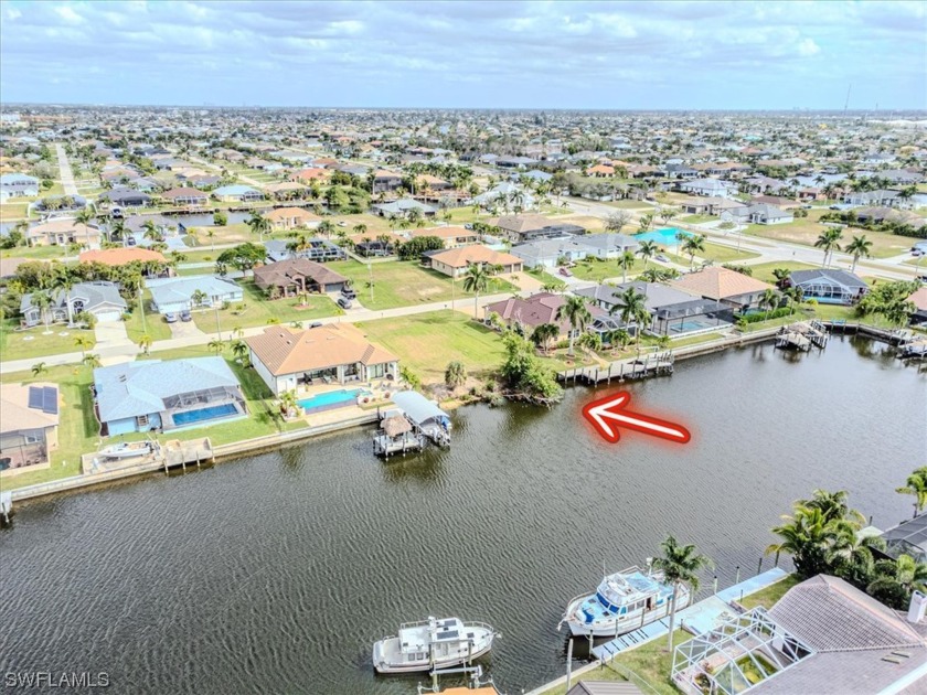 The Seawall has just been installed on this direct gulf access - Beach Lot for sale in Cape Coral, Florida on Beachhouse.com