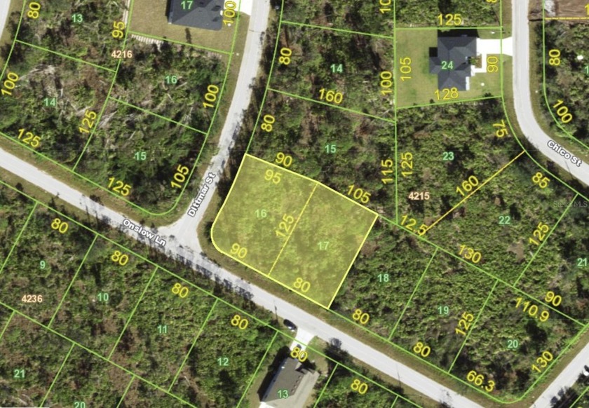 A big price improvement! COMBINED DOUBLE LOTS (0.46 ACRE)! Not - Beach Lot for sale in Port Charlotte, Florida on Beachhouse.com