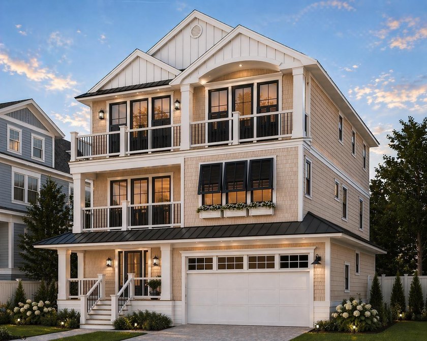 NEW CONSTRUCTION.. BEACH BLOCK WITH OCEAN VIEWS... Just - Beach Home for sale in Brigantine, New Jersey on Beachhouse.com