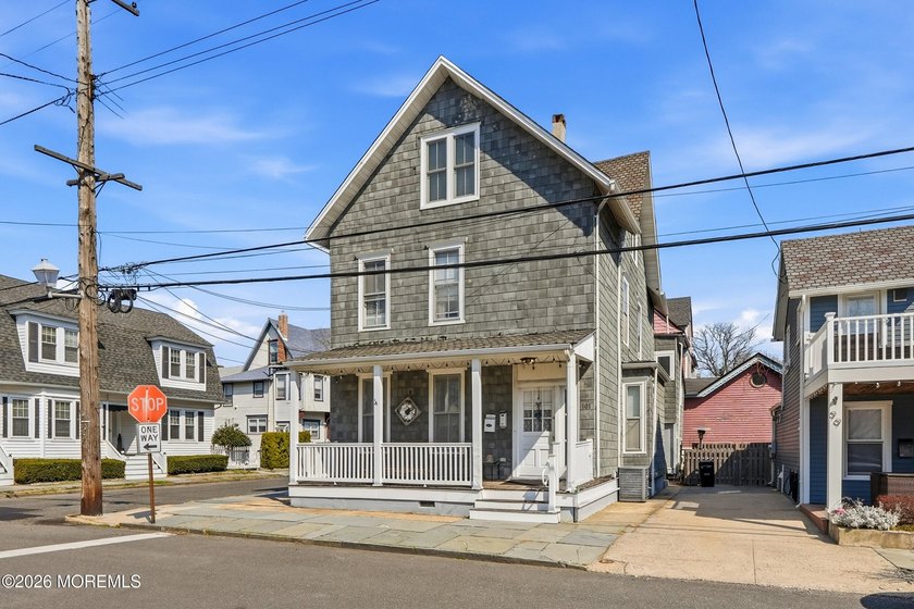 Updated two-family seashore colonial. Unit 1 features spacious - Beach Home for sale in Ocean Grove, New Jersey on Beachhouse.com