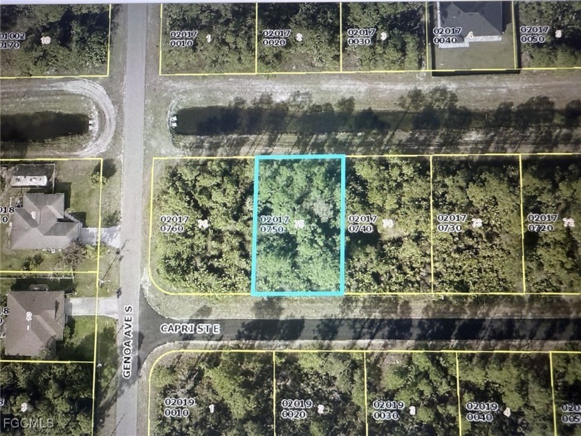 This beautiful lot is situated on a quiet street in a desirable - Beach Lot for sale in Lehigh Acres, Florida on Beachhouse.com