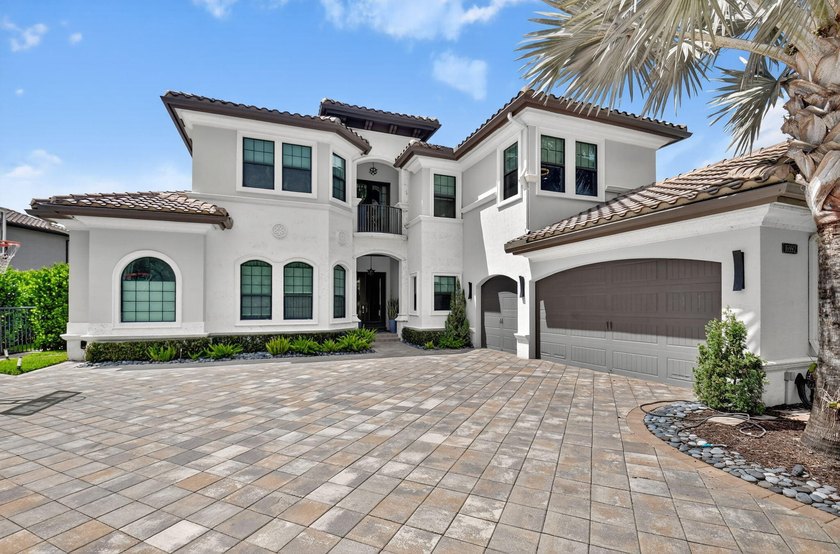 Stunning long lake view with amazing sunset. Two-Story with Pool - Beach Home for sale in Delray Beach, Florida on Beachhouse.com