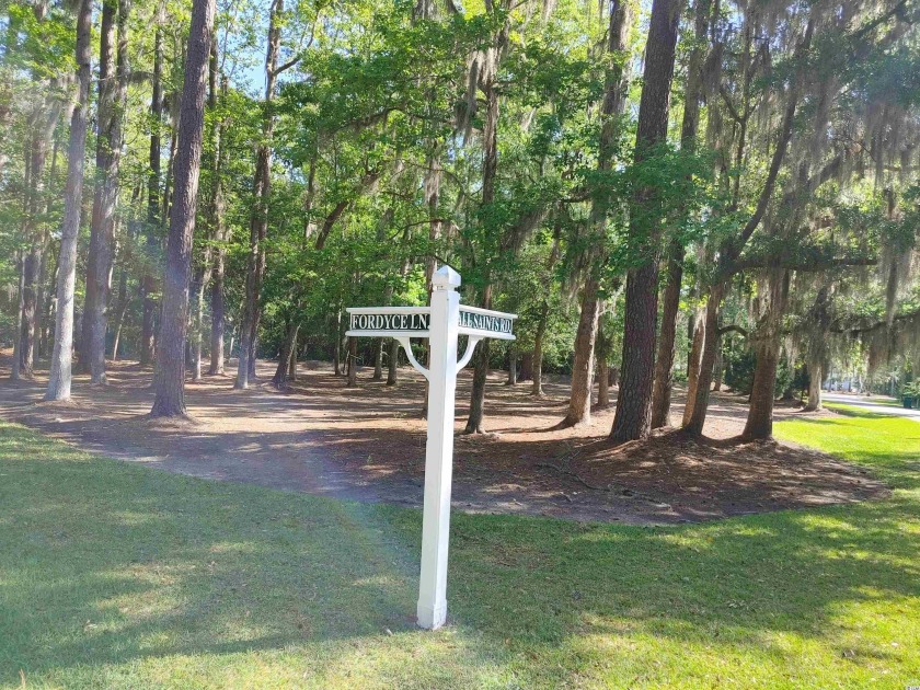Corner lot located in the historic Litchfield Plantation, one of - Beach Lot for sale in Pawleys Island, South Carolina on Beachhouse.com