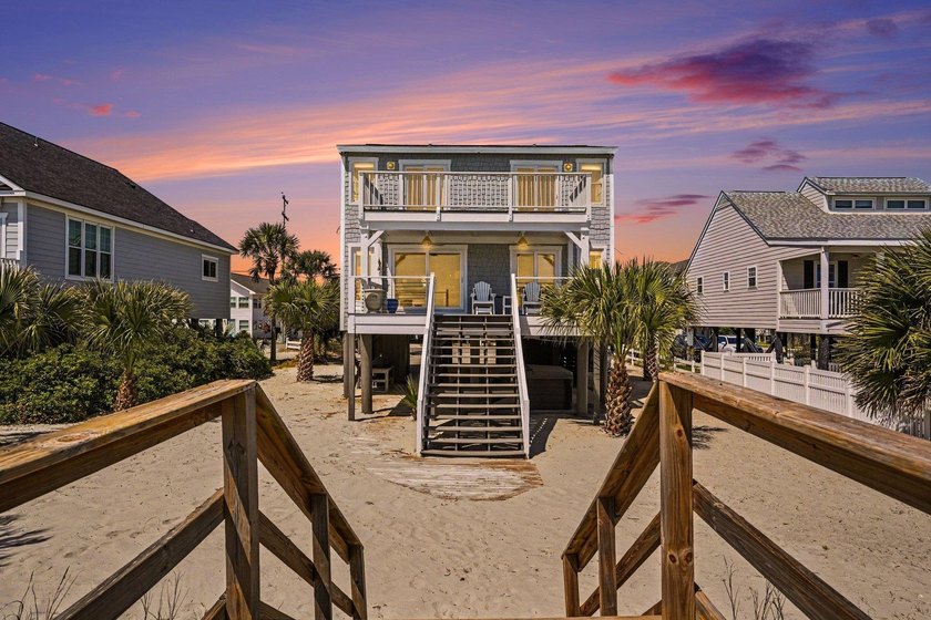 Welcome to your oceanfront paradise! Situated on an elevated .25 - Beach Home for sale in Garden City Beach, South Carolina on Beachhouse.com