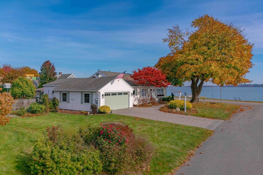 Beautifully sited on a prime oceanfront corner lot with a - Beach Home for sale in Falmouth, Maine on Beachhouse.com