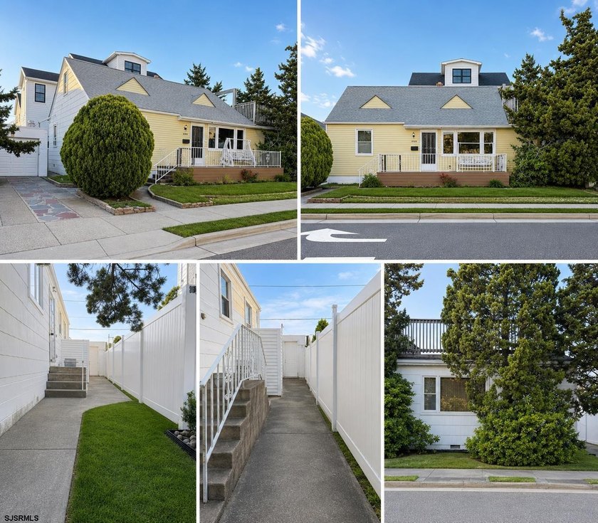 Unassumingly spacious and full of potential, this corner-lot - Beach Home for sale in Margate, New Jersey on Beachhouse.com