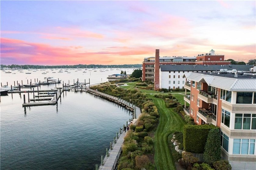 Commanding a prime waterfront position at Stone Harbour and - Beach Condo for sale in Bristol, Rhode Island on Beachhouse.com