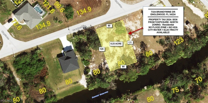 BUYER TO DO THEIR OWN DUE DILIGENCE, ORDER ENVIRONMENTAL STUDY - Beach Lot for sale in Englewood, Florida on Beachhouse.com