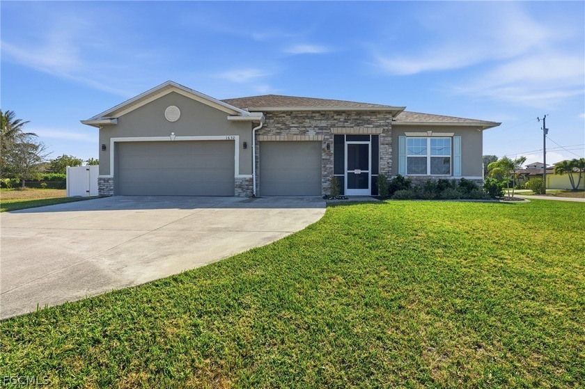 Built in 2017, this beautifully maintained 3-bedroom plus large - Beach Home for sale in Cape Coral, Florida on Beachhouse.com