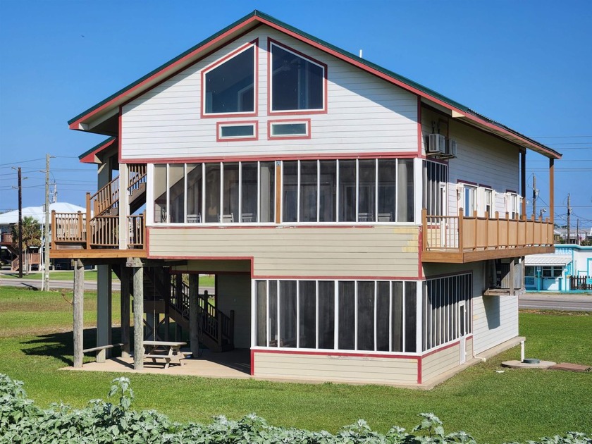 This spacious beachfront home is located in the middle of the - Beach Home for sale in Grand Isle, Louisiana on Beachhouse.com