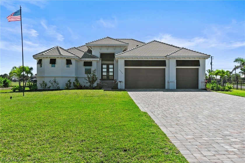 Wow, what a beautiful house! As you arrive, the home's curb - Beach Home for sale in Punta Gorda, Florida on Beachhouse.com