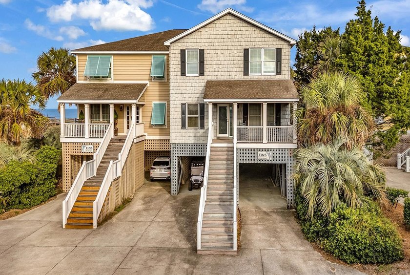 Located on idyllic Pawleys island, this fabulous oceanfront home - Beach Home for sale in Pawleys Island, South Carolina on Beachhouse.com