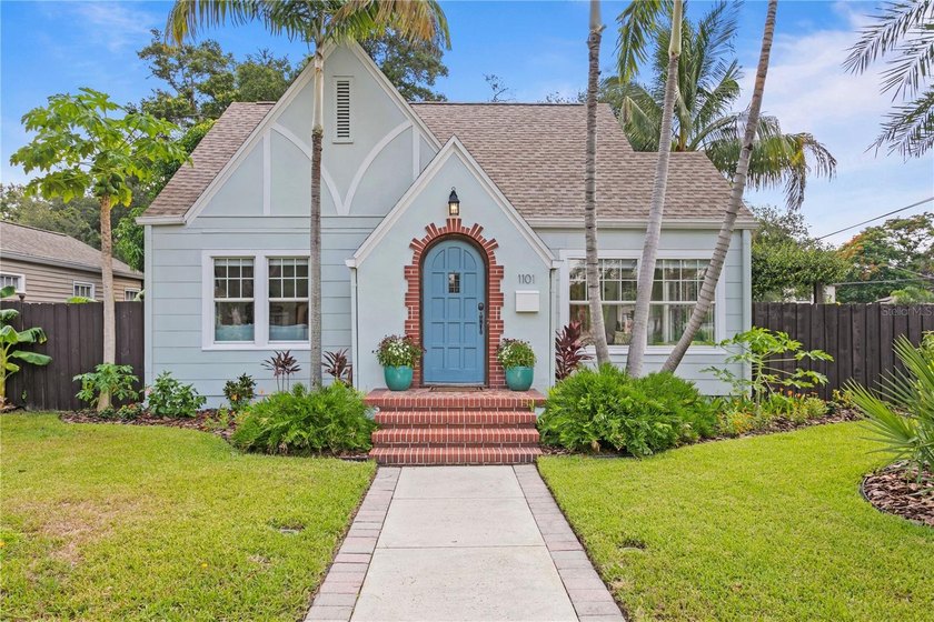 Under contract-accepting backup offers. Charming renovated Tudor - Beach Home for sale in St. Petersburg, Florida on Beachhouse.com