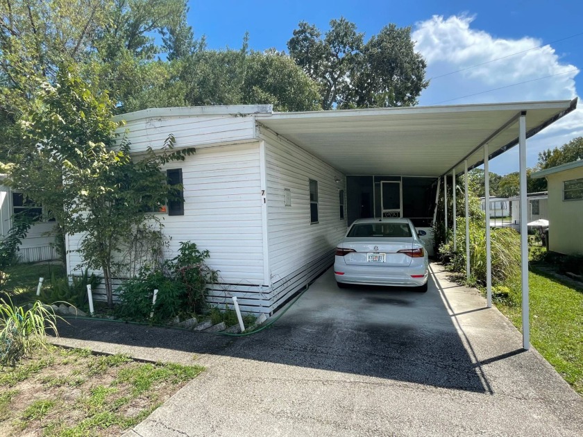 This manufactured home is one of the wider homes in Ridgecrest - Beach Home for sale in Ormond Beach, Florida on Beachhouse.com