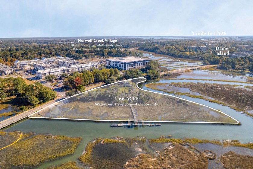 A RARE DANIEL ISLAND DEEPWATER RESIDENTIAL ENCLAVE OPPORTUNITY - Beach Lot for sale in Charleston, South Carolina on Beachhouse.com