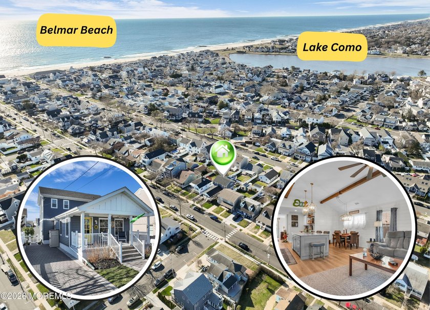 Jersey Shore living at its finest--just 3 blocks from the sand - Beach Home for sale in Lake Como, New Jersey on Beachhouse.com