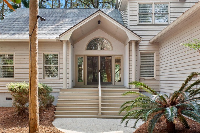 On a quiet corner lot with tree coverage for shade and privacy - Beach Home for sale in Seabrook Island, South Carolina on Beachhouse.com