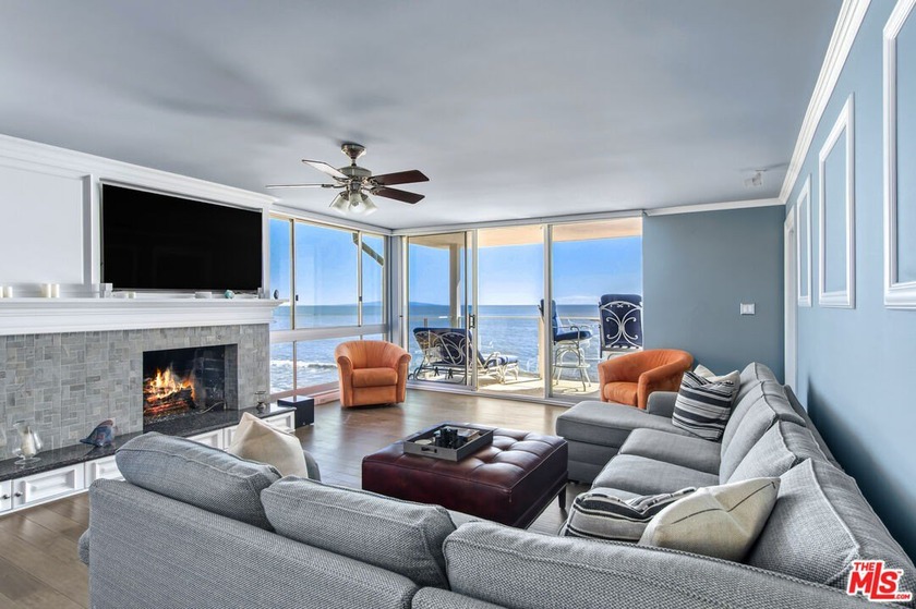 Set directly above the sand on Malibu's famed Carbon Beach, this - Beach Condo for sale in Malibu, California on Beachhouse.com