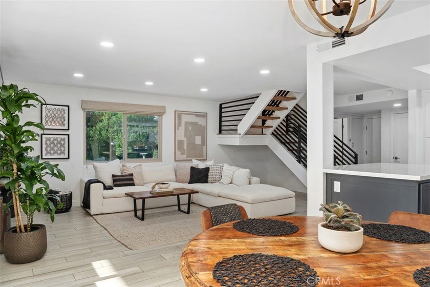 Stunning, extensively upgraded end-unit residence in a private - Beach Condo for sale in San Clemente, California on Beachhouse.com