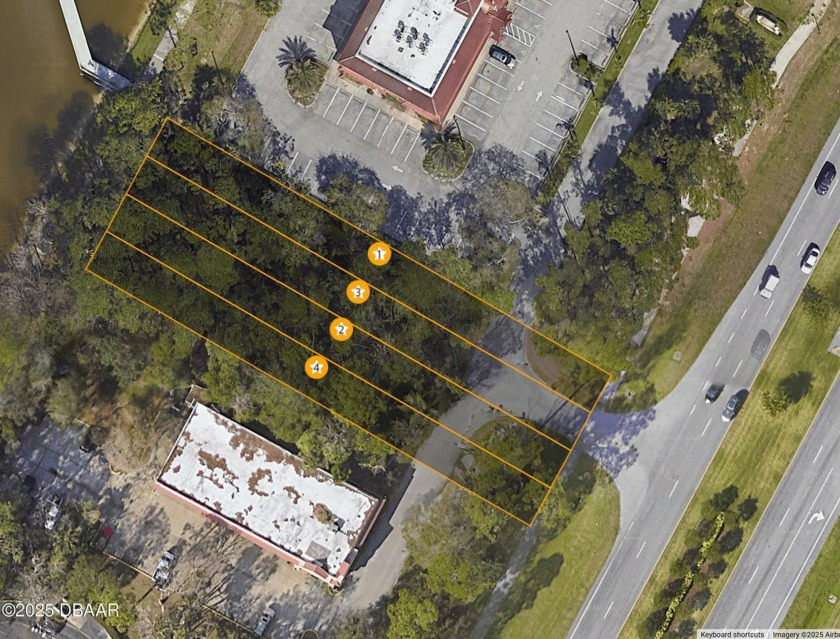 This 1.45 acre lot is of the few remaining parcels of commercial - Beach Lot for sale in Port Orange, Florida on Beachhouse.com