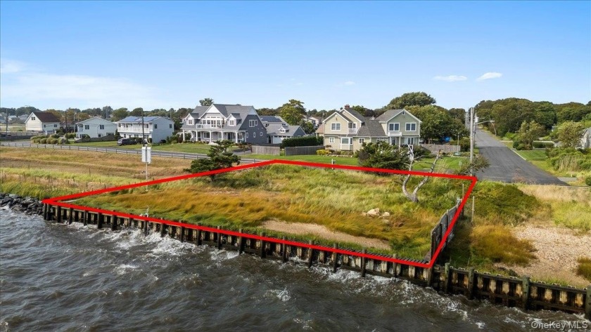 Waterfront Lot with Bulkhead - Build Your Dream Home on the - Beach Lot for sale in East Patchogue, New York on Beachhouse.com