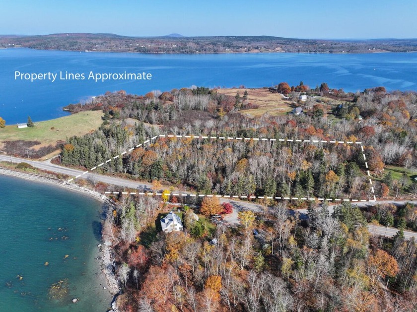 This 3.53+- acre lot offers beautiful westerly water views over - Beach Acreage for sale in Deer Isle, Maine on Beachhouse.com