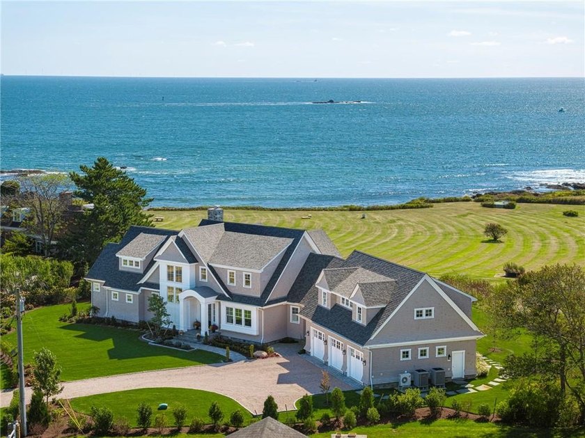 Set within the gated coastal enclave of Anawan Cliffs, this - Beach Home for sale in Narragansett, Rhode Island on Beachhouse.com