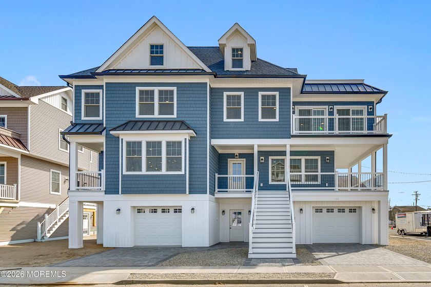 ORTLEY BEACH - STUNNING NEW CONSTRUCTION LOCATED ONE SHORT BLOCK - Beach Home for sale in Ortley Beach, New Jersey on Beachhouse.com