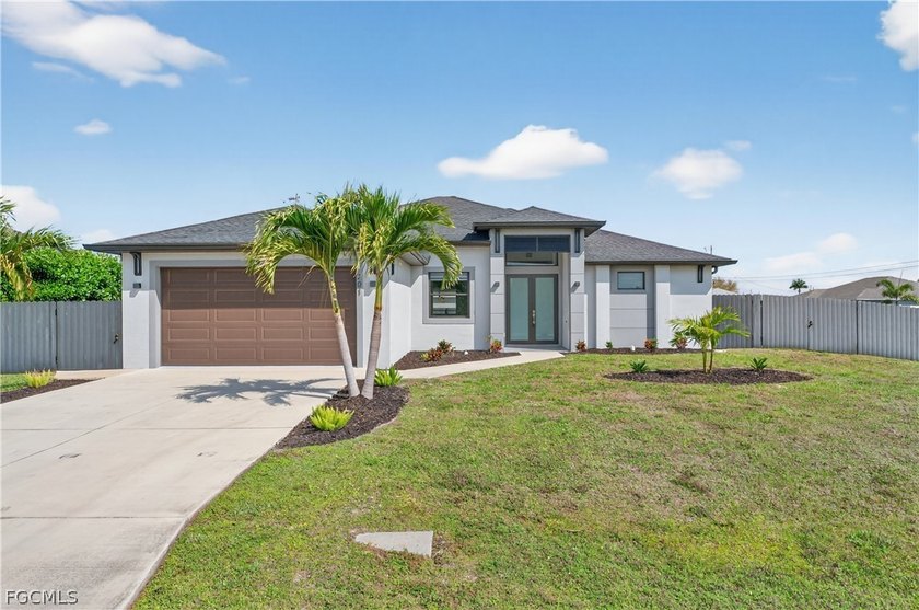 This stunning 3-bedroom, 2-bathroom home, built in 2021 - Beach Home for sale in Cape Coral, Florida on Beachhouse.com