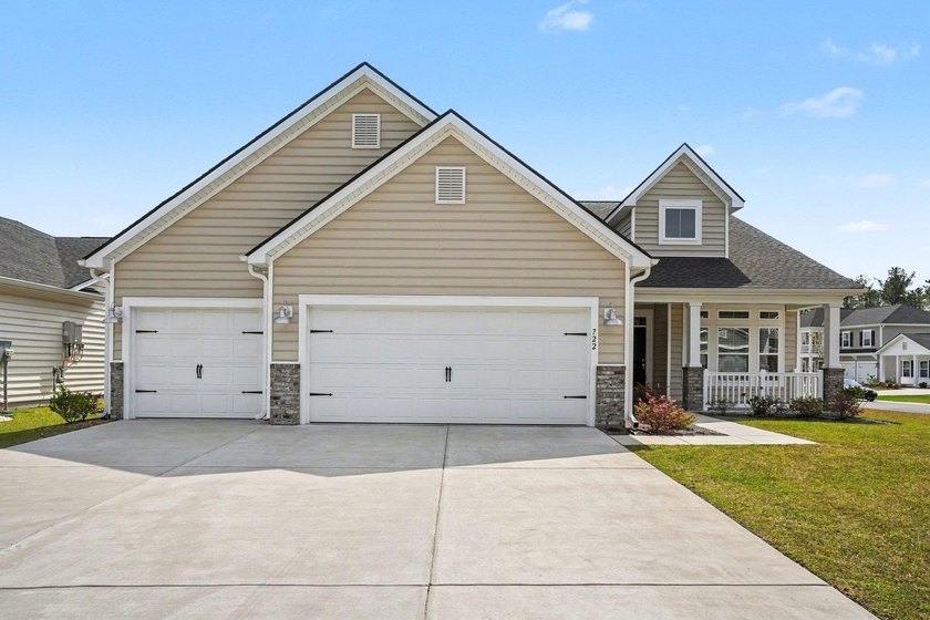 Stunning single-story, Lexington floor plan by Lennar, built in - Beach Home for sale in Myrtle Beach, South Carolina on Beachhouse.com