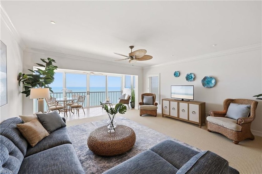 Front and center on the beach, this exceptional residence offers - Beach Condo for sale in Naples, Florida on Beachhouse.com