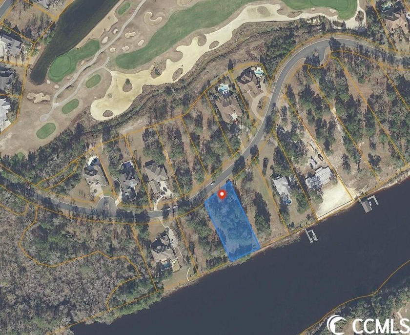 Rare Waterway Lot in the Dye Estates.  This lot is .76 Acres and - Beach Lot for sale in North Myrtle Beach, South Carolina on Beachhouse.com