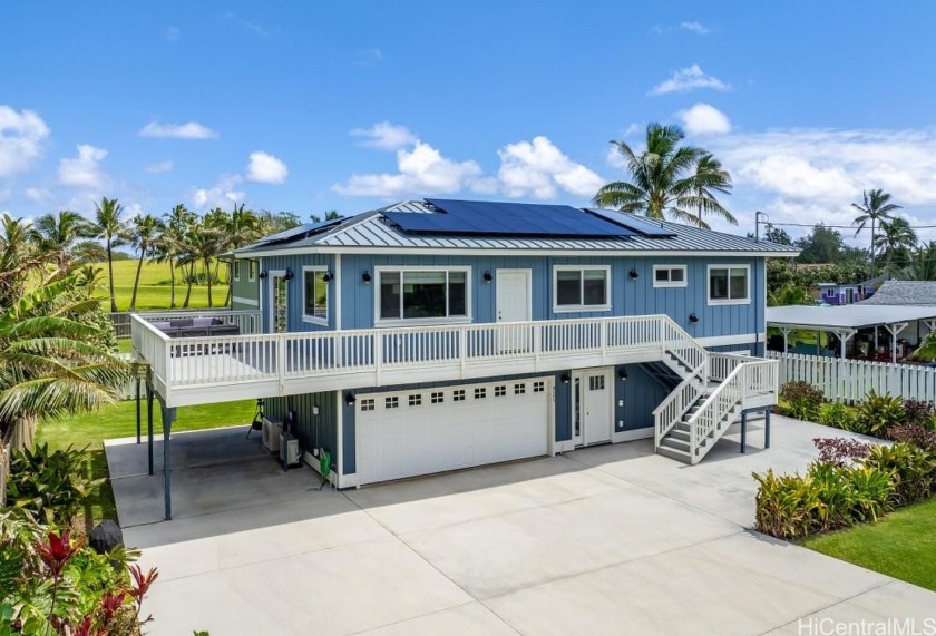 Newer home (2019) on Kahuku Golf Course in peaceful, sought - Beach Home for sale in Kahuku, Hawaii on Beachhouse.com