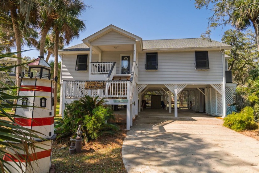 Located on the 5th tee of the Plantation Course, this - Beach Home for sale in Edisto Beach, South Carolina on Beachhouse.com