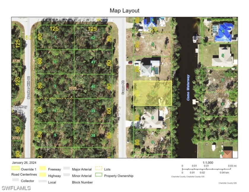 Gulf Access - Partially cleared lot - Next destination for - Beach Lot for sale in Port Charlotte, Florida on Beachhouse.com