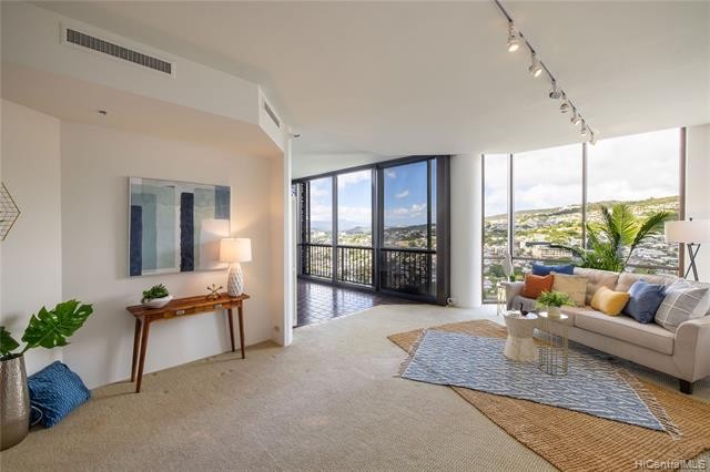 Enjoy spectacular sweeping views from this expansive 2,500 SQFT - Beach Condo for sale in Honolulu, Hawaii on Beachhouse.com