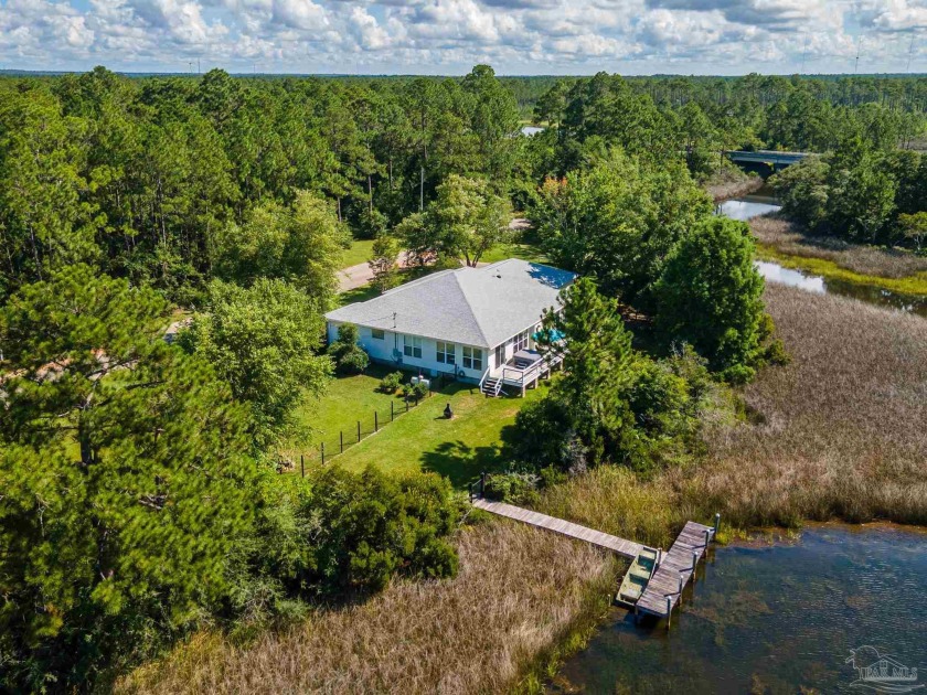 RARE FIND! Approx. 770' of WATERFRONT on Trout Bayou, that opens - Beach Home for sale in Milton, Florida on Beachhouse.com