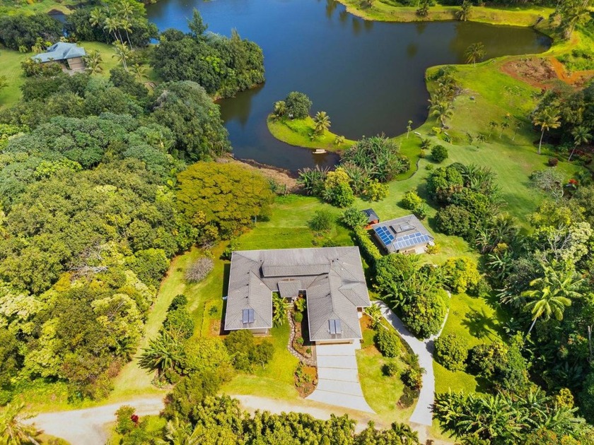The peacefulness, serenity and privacy of this lakefront estate - Beach Home for sale in Kilauea, Hawaii on Beachhouse.com