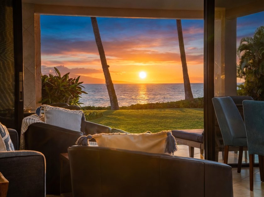 Ideally positioned just one residence off the front row, Polo - Beach Condo for sale in Kihei, Hawaii on Beachhouse.com