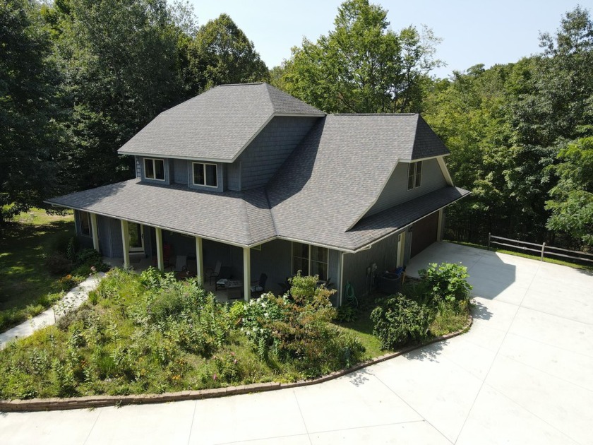 Serene, Private Setting, on 10.87 Acres w/665 ft of Black River - Beach Home for sale in South Haven, Michigan on Beachhouse.com
