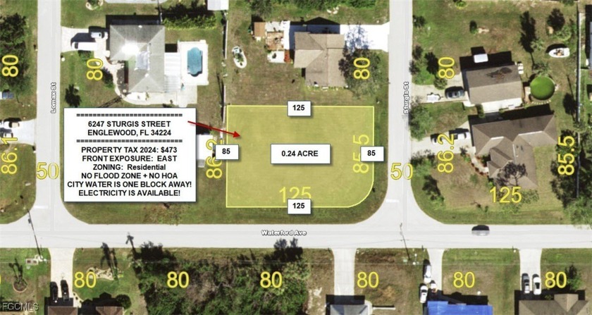 Discover the perfect place to build your dream home in beautiful - Beach Lot for sale in Englewood, Florida on Beachhouse.com