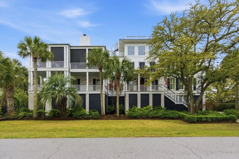 Set on an elevated corner lot along one of Sullivan's Island's - Beach Home for sale in Sullivans Island, South Carolina on Beachhouse.com