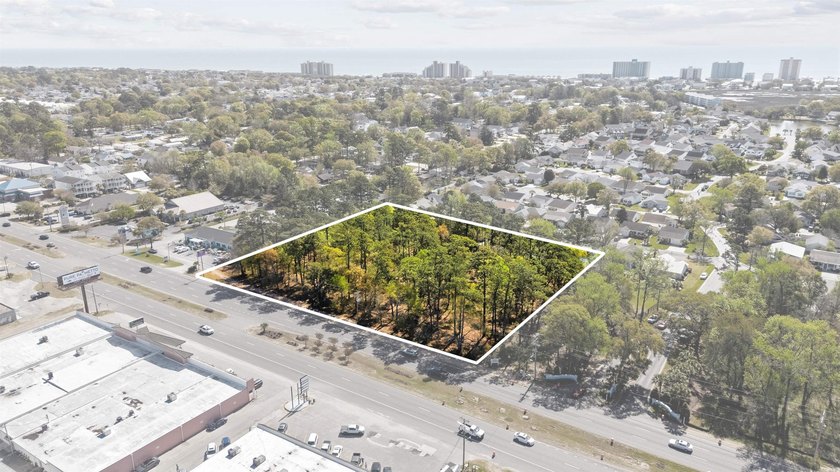 3.59 acres of Highway Commercial (HC) zoned land with direct - Beach Commercial for sale in Murrells Inlet, South Carolina on Beachhouse.com