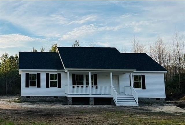 This new construction 1430 sq foot rancher is perfectly situated - Beach Home for sale in Center Cross, Virginia on Beachhouse.com