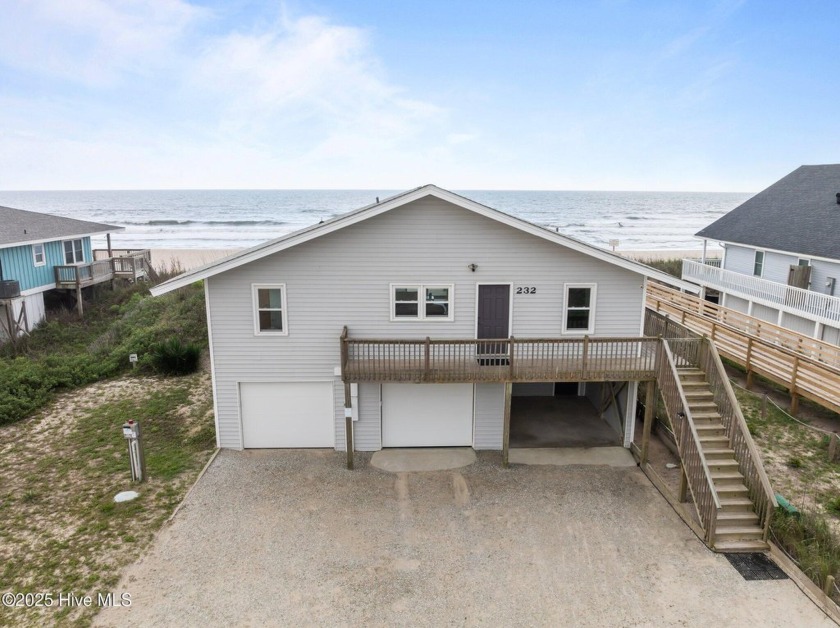 Stunning Oceanfront Retreat - walking distance to - Beach Home for sale in North Topsail Beach, North Carolina on Beachhouse.com