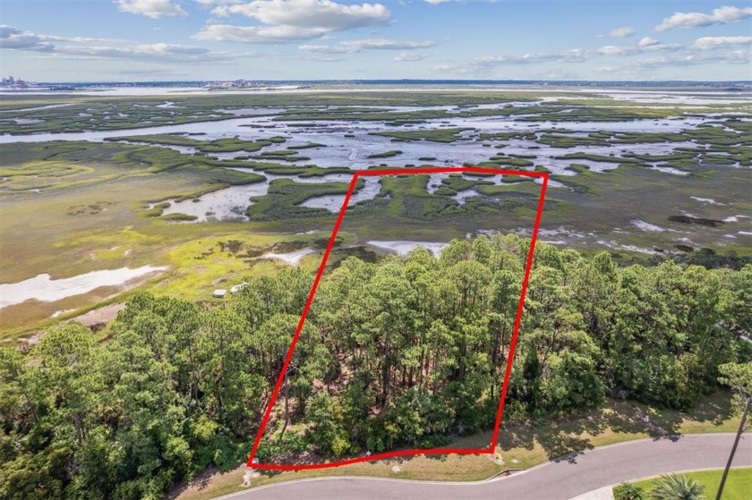 Discover stunning direct water views of Amelia Island from one - Beach Lot for sale in Fernandina Beach, Florida on Beachhouse.com