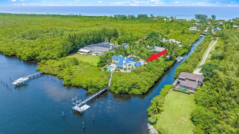 Tropical Paradise on Jupiter Island. Direct Intracoastal & - Beach Home for sale in Hobe Sound, Florida on Beachhouse.com