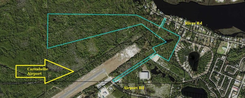 Fantastic opportunity to own a large acreage tract in Carrabelle - Beach Acreage for sale in Carabelle, Florida on Beachhouse.com