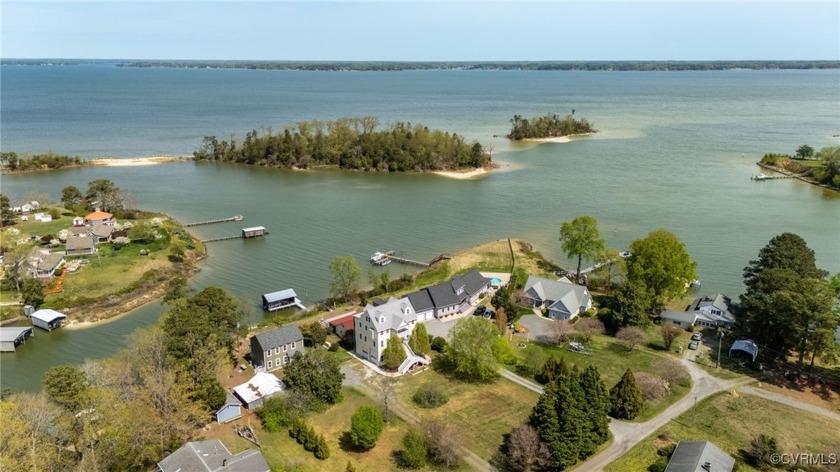 This Wonderful 4 story home with elevator, has  stunning views - Beach Home for sale in Topping, Virginia on Beachhouse.com